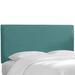 Wayfair Custom Upholstery™ Catie Upholstered Panel Headboard Upholstered in Green/Brown | 54 H x 78 W x 4 D in CSTM1503 40848869