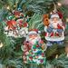 The Holiday Aisle® 3 Piece Peaceable Holiday Shaped Ornaments Set Wood in Brown | 5 H x 5 W x 1 D in | Wayfair 13956B6CC2C247C193B07CB2B1B30AF5