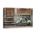 Ebern Designs 'Mint Scooter' Print on Canvas in Green | 20 H x 30 W x 30 D in | Wayfair EBND6041 40810997