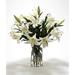 Distinctive Designs Casablanca Lilies in Glass Vase | 28 H x 26 W x 27 D in | Wayfair 16349