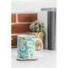 Winston Porter Daisy Do Right Coffee Mug Ceramic in Blue/Brown | 3.25 H in | Wayfair EASU6522 34126870