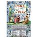 Buyenlarge 'Boys & Girls Come Out to Play' by Walter Crane Graphic Art, Ceramic in Blue | 36 H x 24 W x 1.5 D in | Wayfair 0-587-04301-6C2436