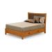 Copeland Furniture Berkeley Solid Wood Platform Bed Wood in Brown/Red | 52 H x 80.25 W x 84 D in | Wayfair 1-BER-11-03-STOR