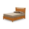Copeland Furniture Monterey Solid Wood Storage Platform Bed Wood in Brown/Red | 52 H x 64.25 W x 84 D in | Wayfair 1-MON-12-03-STOR