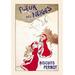 Buyenlarge 'Fleur des Neiges - Biscuits Pernot' by Leonetto Cappiello Vintage Advertisement in Red | 36 H x 24 W x 1.5 D in | Wayfair