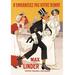 Buyenlarge Max Linder "Don't Embarrass your Bride" by Adrien Barrère Vintage Advertisement in Black/Red/Yellow | 42 H x 28 W x 1.5 D in | Wayfair