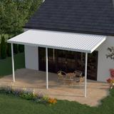 Heritage Patios 20 ft. W x 8 ft. D Metal Standard Patio Awning in White | 120 H x 240 W x 96 D in | Wayfair H1P251006700820