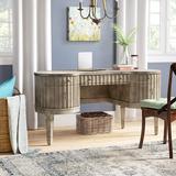 Hooker Furniture Melange Executive Desk Wood in Brown/Gray | 30 H x 60 W x 30 D in | Wayfair 638-10006