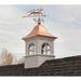 Good Directions Smithsonian Stafford Vinyl Cupola Vinyl/Metal/Copper in Brown/White | 98 H x 60 W x 60 D in | Wayfair BS60SW