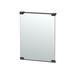 Gatco Wall Mount Décor Mirror | Rectangle Bathroom Vanity Mirror Metal in Black | 30 H x 22 W x 1.7 D in | Wayfair 1521MX