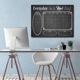 Latitude Run® Black/White Monthly Calendar Memo Dry Erase Board Metal | 30 H x 40 W x 1.5 D in | Wayfair LRUN8302 39884112