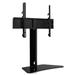 Mount-It Universal Swivel TV Stand | Tabletop TV Stand for 32-55 Inches Screen | 88 Lbs. Capacity in Black | 18 H x 11 W in | Wayfair MI-844