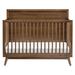 babyletto Palma 4-in-1 Convertible Crib Wood in Gray/White | 46 H x 30 W in | Wayfair M15901RWNL