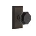 Nostalgic Warehouse Studio Plate w/ Waldorf Black Door Knob Brass/Crystal in Brown | 4 H x 2.5 W x 2.2 D in | Wayfair 722647