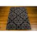 Black 63 x 0.5 in Area Rug - One Allium Way® Fonzo Area Rug Jute & Sisal, Nylon | 63 W x 0.5 D in | Wayfair ONAW3333 42215332