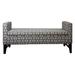 ORE Furniture Fabric Storage Bench Upholstered/Cotton in Gray | 24 H x 53 W x 21 D in | Wayfair HB4536