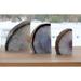 Willa Arlo™ Interiors Evelynn Non-skid Bookends Agate/Geode in Brown | 5.5 H x 6.5 W x 3 D in | Wayfair 30401E76E8AA43D6B0FD9079989A0C03