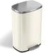 iTouchless SoftStep Deodorizer Stainless Steel 13 Gallon Step on Trash Can in White | 36.75 H x 16.75 W x 12.5 D in | Wayfair PC13RSC