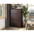 Charlton Home® Wales 4-Jumbo Drawer Chest Wood in Brown | 48.5 H x 31.7 W x 17 D in | Wayfair E80C41461D7F435E8765524F3A8921A3