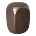 Ebern Designs Nastya Ceramic Garden Stool Ceramic in Gray/Brown | 21 H x 17 W x 13.5 D in | Wayfair A86CE22ABC0B44168859714666AD6FEA