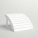 Winston Porter Anistynn Garson Outdoor Ottoman Wood in White | 13 H x 20.9 W x 19.7 D in | Wayfair 6638398FF1B34E3CBB78EA7C1F096C23