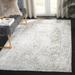 Gray 72 x 0.25 in Indoor Area Rug - Rosdorf Park Brianne Oriental Hand Knotted Area Rug Viscose/Cotton | 72 W x 0.25 D in | Wayfair