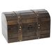 World Menagerie Layden Old Style Barn Wood Trunk Wood in Brown | 7.3 H x 12 W x 8 D in | Wayfair 06A4202C974E44D883276F1ECCFC34E2