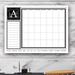 Winston Porter Monthly Wall Mounted Dry Erase Board | 30 H x 40 W x 0.75 D in | Wayfair E320797EDEE344229FFF225D28EBFB17