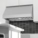 ZLINE 48" Convertible Vent Under Cabinet Range Hood in Stainless Steel in Gray | 50 H x 48 W x 19.7 D in | Wayfair 523-48