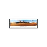 Monument Valley - Totem Pole by Christopher Gjevre Framed Photographic Print Paper in Brown Blakeway Worldwide Panoramas, Inc | Wayfair MV2F
