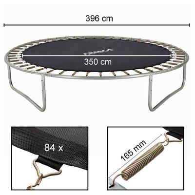 Arebos Sprungmatte Durchmesser 350 cm für Trampoline mit Durchmesser 396 cm 165 mm Federn 84 Ösen Image