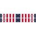 White/Red USMNT Colonial Logo Soccer Scarf