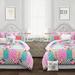Brookdale Patchwork Comforter Multi 5Pc Set Twin XL - Lush Decor 16T002979