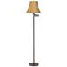 360 Lighting 60 1/2" High Coppery Gold Bronze Swing Arm Floor Lamp