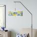 Starry Dawn Giclee Shade Arc Floor Lamp