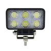 6 High Power LED Rectangular Driving/Work Light