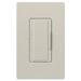 Lutron 01075 - 120 volt Limestone Toggler Single Pole / 3-Way LED / Incandescent Wall Dimmer Switch