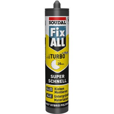 Soudal - Fix All Turbo weiss 290ml Montagekleber Dichtstoff Konstruktion Kleber