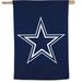 WinCraft Dallas Cowboys 28" x 40" Large Logo Single-Sided Vertical Banner