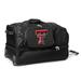 MOJO Texas Tech Red Raiders Black 27'' 2-Wheel Drop Bottom Rolling Duffel Bag