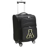 MOJO Black Appalachian State Mountaineers 21" Soft Side Spinner Nylon Carry-On Luggage