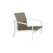 Tropitone Kor Patio Chair in White | 24.5 H x 29 W x 26.5 D in | Wayfair 891513_SHL_Cape Cove
