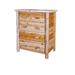 Loon Peak® Delmar 4 Drawer Standard Dresser/Chest Wood in White/Brown | 43 H x 36 W x 23 D in | Wayfair DD715B6A1F054CB9BB5E44C5EC4B2AA0