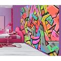 Cool Abstract Graffiti Art Kids Bedroom Wallpaper Wall Mural - 2XL