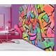 Cool Abstract Graffiti Art Kids Bedroom Wallpaper Wall Mural - 2XL