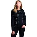 Dare 2b Damen Eitelkeit Full Zip Hooded Pullover Strickwaren S Black Marl