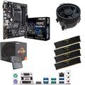 Components4All AMD Ryzen 5 2600X 3.6GHz (Turbo 4.2GHz) Six Core Twelve Thread CPU, ASUS Prime B450M-A Motherboard & 16GB 3000MHz Corsair DDR4 RAM Pre-Built Bundle