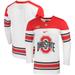 Men's Nike White Ohio State Buckeyes Replica College Hockey Jersey