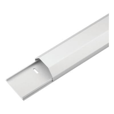 goobay Halbrunder Kabelkanal 5 cm Breite, 5x2.6x111 cm