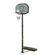 NORTHERN STONE Pro Court Height Adjustable Portable Basketball Hoop with Impact Backboard Official Height